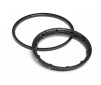 Heavy Duty Wheel Bead Lock Rings (Black/For 2 Whl)