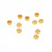 DISC.. 2mm Countersunk Washers. Gold (10)