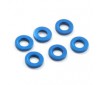 M3 FLAT WASHER BLUE 2.5mm (6)