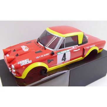 FIAT 124 ABARTH PAINTED BODY 1/10