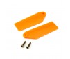 DISC.. Tail Rotor Blade Set, Orange: 130 X