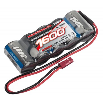 XTEC RX-pack Straight 2/3A NiMH BEC 6.0V 1600mAh