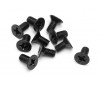 Flat Head Screw M3X6Mm (10Pcs)