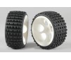 Off-Road Buggy tires M wide glued, 2pcs.