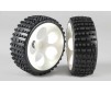 Off-Road Buggy tires S narrow glued, 2pcs.