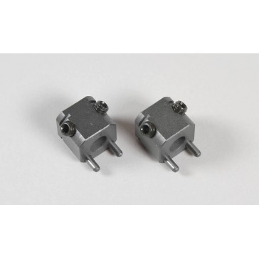 Steel square wheel driver 17mm-M6 w.pins, 2pcs.