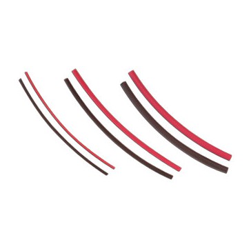 DISC.. 1.6mm Heat Shrink (4X150mm) Red & Black