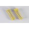 DISC.. Damper spring, prog. 2,3x58, yellow, 2pcs.