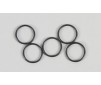 O-rings f.alloy damper pistons 13,3mm, 5pcs.