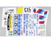 Team decals BMW M3 ALMS, set