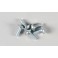 Lenticular flange head screw M3x8, 5pcs.