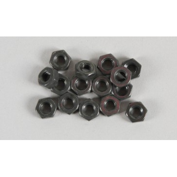 Hexagon nut M4, 15pcs.