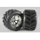 Monster Truck tires M, 14mm, glued, 2pcs.