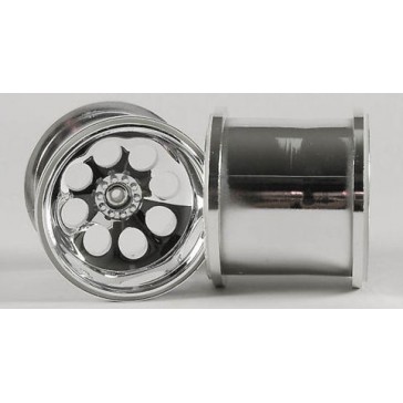 Monster Truck wheels, 14mm, chromed, 2pcs.