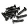 DISC.. TP FLAT HEAD SCREW M4X20MM (HEX SOCKET/10PCS)