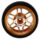 DISC.. Custom Steering Wheel. BBS Orange: DX3R