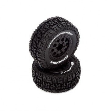 Prmnt Tire Set (2), Black: Torment