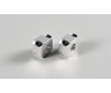 Alum.square wheel driver 12mm-M6, 2pcs.