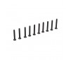 Flat Head Screws, M3 x 25mm (10)