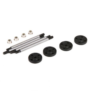 DBXL 1/5 4wd - Set de tiges et de pistons av/arr