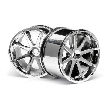 Blast Wheel Chrome (115X70Mm 7Inch/2Pcs)