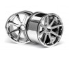 Blast Wheel Chrome (115X70Mm 7Inch/2Pcs)