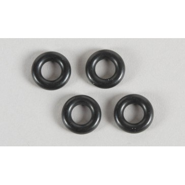 O-rings f. servo saver Ø6x3, 4pcs.