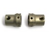 RC8 FACTORY TEAM GEARBOX INPUT CUPS - ALUMINIUM