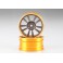 Alloy Rims 1/10 Touring Car "dI-Design" (grey/gold)