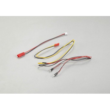 DISC.. LED Unit Set for Wing Mirror (2 Yellow LEDS Diameter: 3mm)