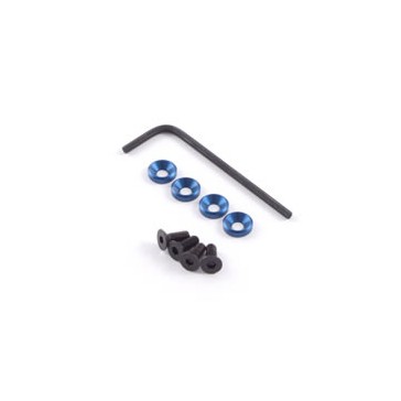 M3 ENGINE MOUNTS w/F.H.SCREWS BLUE