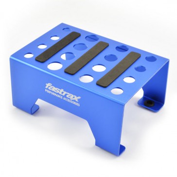 UNIVERSAL ALUMINIUM CAR STAND BLUE