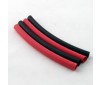 6.4mm HEATSHRINK RED/BLACK (10CM X 4PCS)