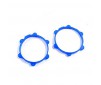 1/10TH RUBBER TYRE BANDS (2) BLUE