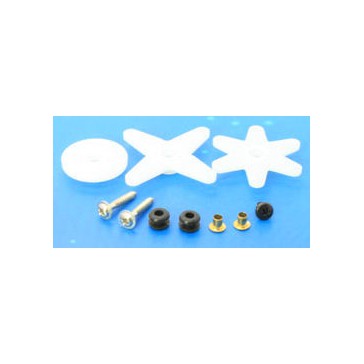 DISC.. Servo spare parts : Horn Set & Screws for ES3103