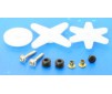 DISC.. Servo spare parts : Horn Set & Screws for ES3103