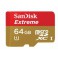 DISC.. SanDisk 64GB Extreme micro SDHC (Class 10)