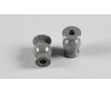 Aluminium balls w.covering disc Ø4-10 x 15,5mm, 2pcs.