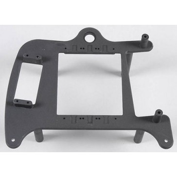 Plastic RC plate 4WD, 1pce.