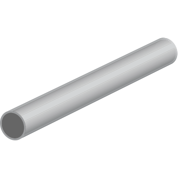 Tube ALUMINIUM 1000 x  3 mm