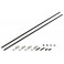 DISC.. X2 FORMULA CF Tail Boom Support Rod Set