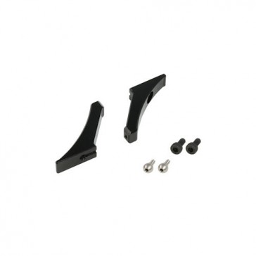 DISC.. FES X4 CNC Main Grip Levers (Black anodized)