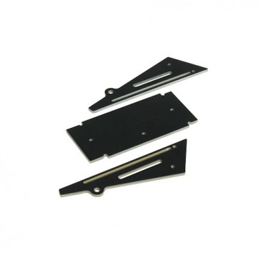 DISC.. H425~H550 Class Fiber Battery Mount(for Plastic plates)