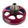 DISC.. NX4 19T Clutch bell cover upgrade (Red anodized)