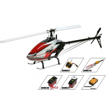 DISC.. X5 FES Helico Super Combo kit (Scor. motor, Esc, servos & Micr