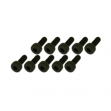 DISC.. Socket Head Cap Screw - Black (M3x6)x10pcs