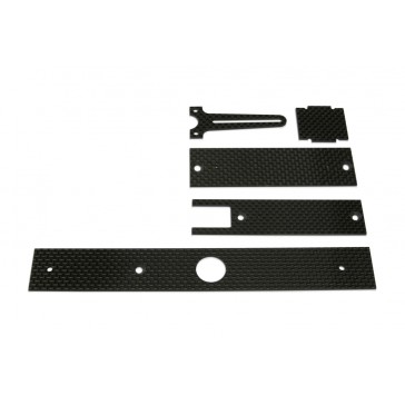 DISC.. X4 Stiffening Plates and Mounts for electronics(CF) - X4