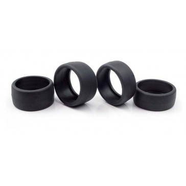 Rubber Tires + Inserts, F+R (40Deg)