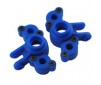 AXLE CARRIERS FOR TRAXXAS 1/16 MINI E-REVO/SLASH BLUE