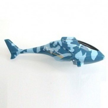 DISC.. NE210A COMBAT CABIN SET (BLUE CAMOUFLAGE)